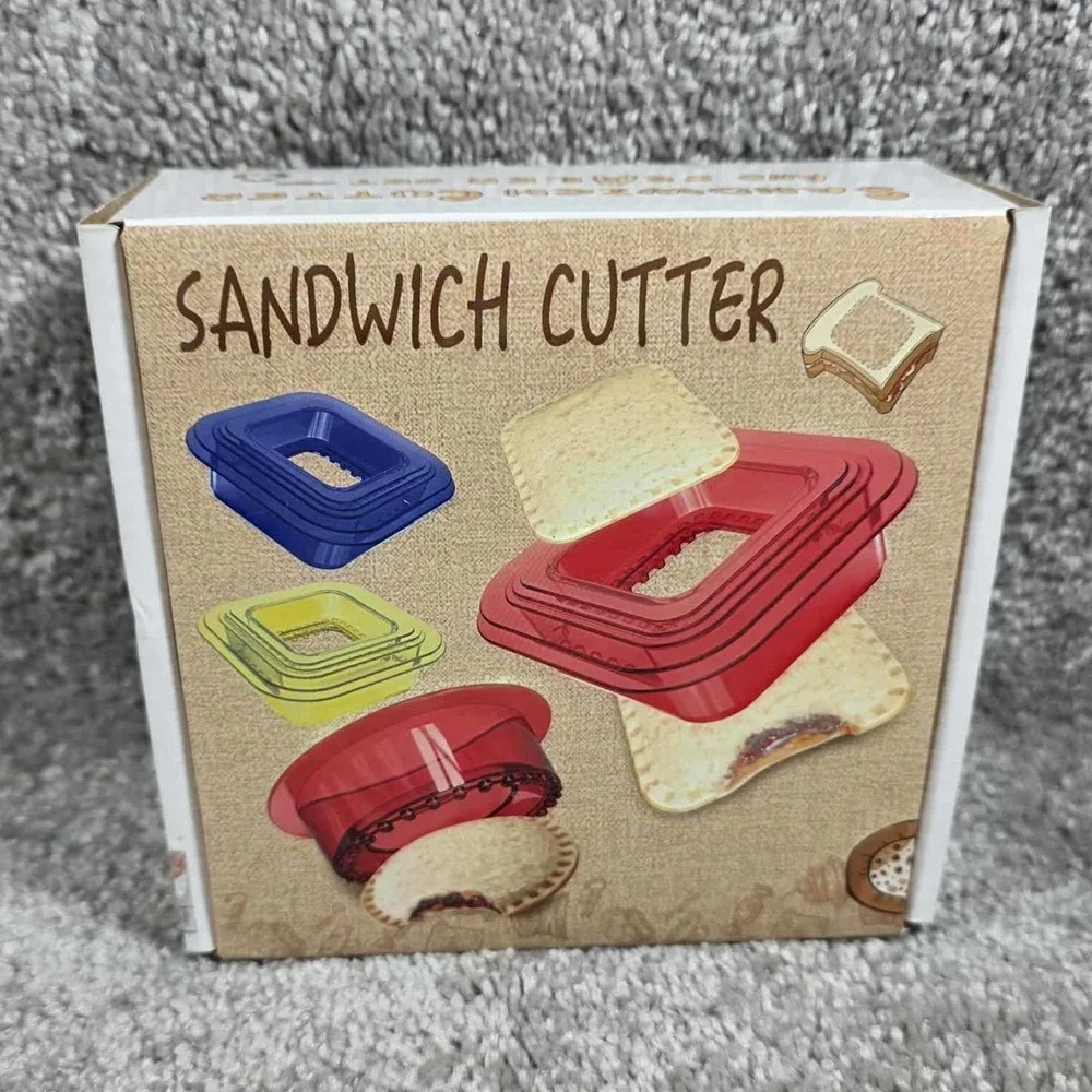 Tribe Glare Uncrustables Sandwich Maker - Sandwich Cutter for Kids‎